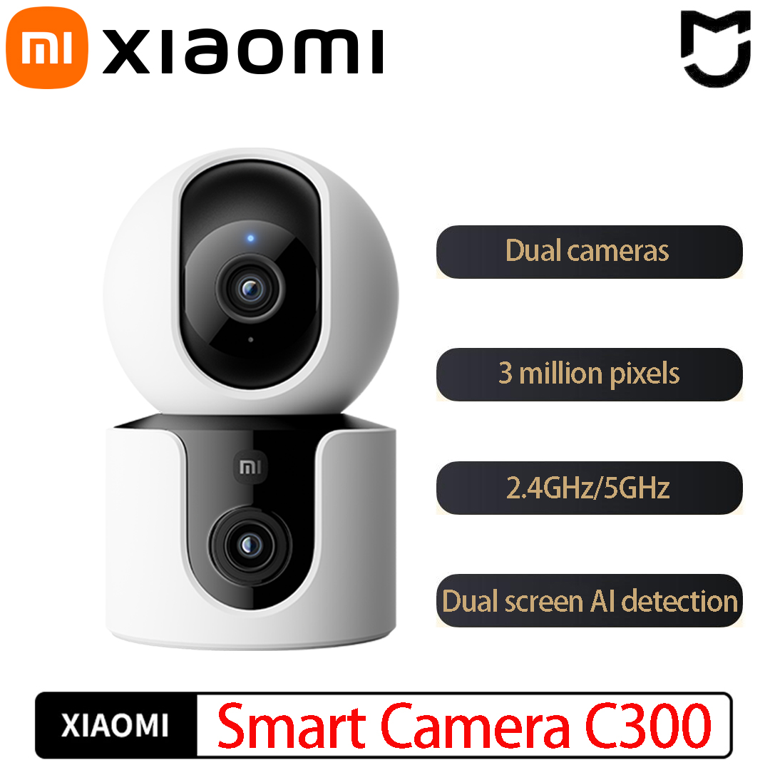 Home Security Camera 360 Xiaomi - Xiaomi C300 Caméra intelligente double objectif