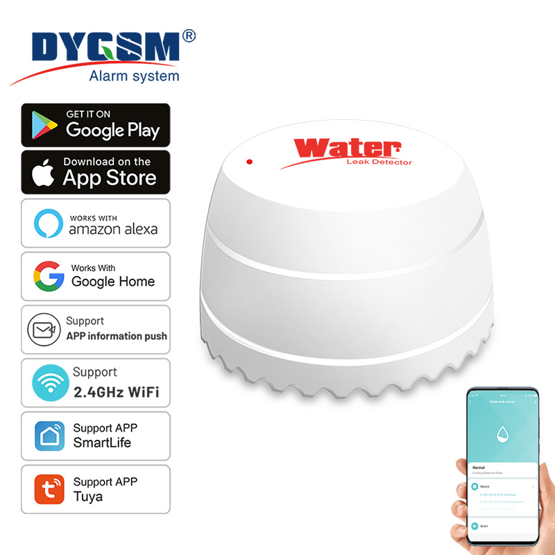 Home Security App - Tuya – détecteur de fuite d'eau