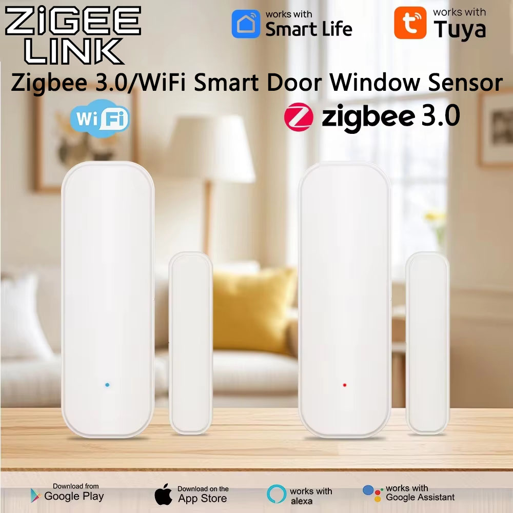 Home Security Alexa - Alarme anti-cambriolage domestique Zigbee WIFI, détecteurs
