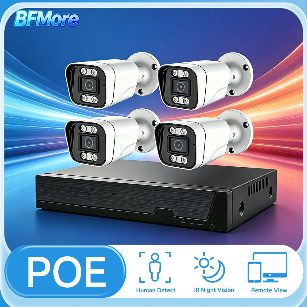 Home Security Nvr - Système de sécurité BFMore 8MP 4K