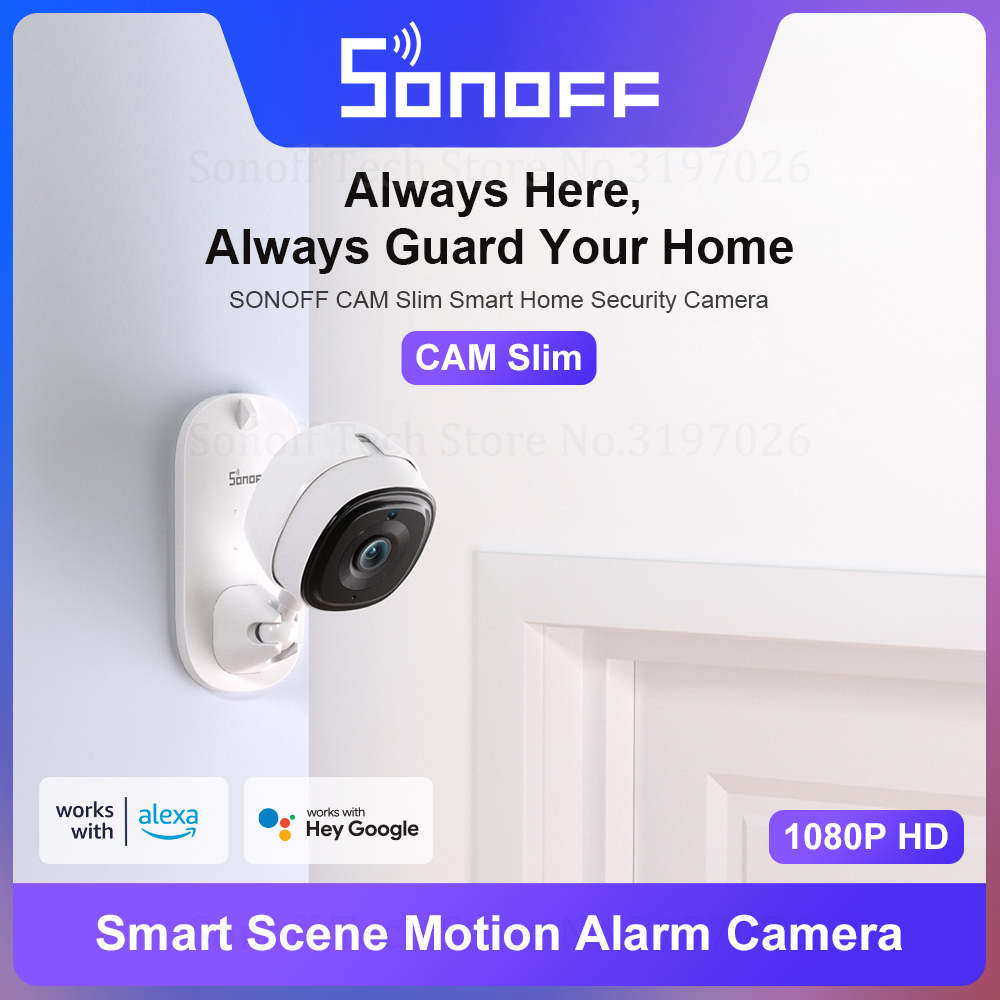 Home Security Packages - SONOFF 1080P HD Wi-Fi IOT caméra