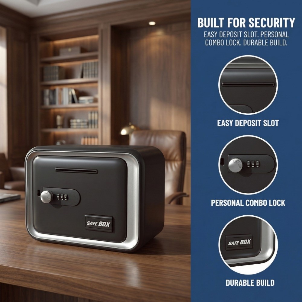Home Security Packages - Tirelire éducative à code pour usage