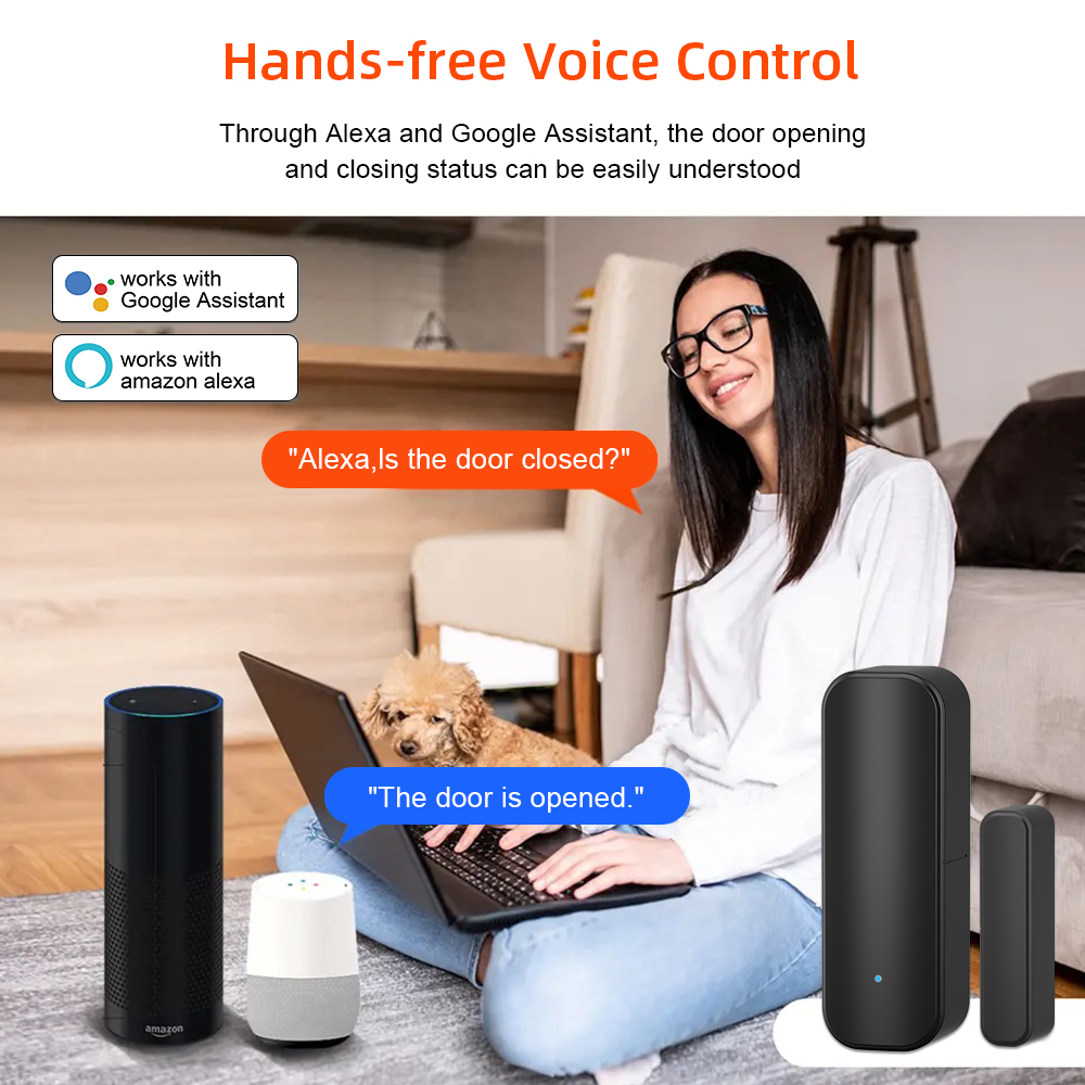 Tuya-Capteur d'ouverture et de - Home Security Alexa avis et prix