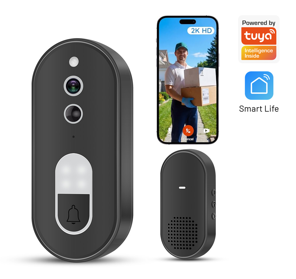 Sonnette vidéo sans fil WiFi T - Home Security Packages avis et prix