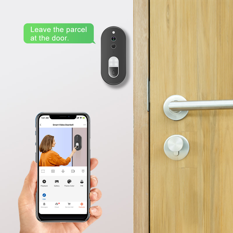 Sonnette vidéo sans fil WiFi T - Home Security Packages avis et prix