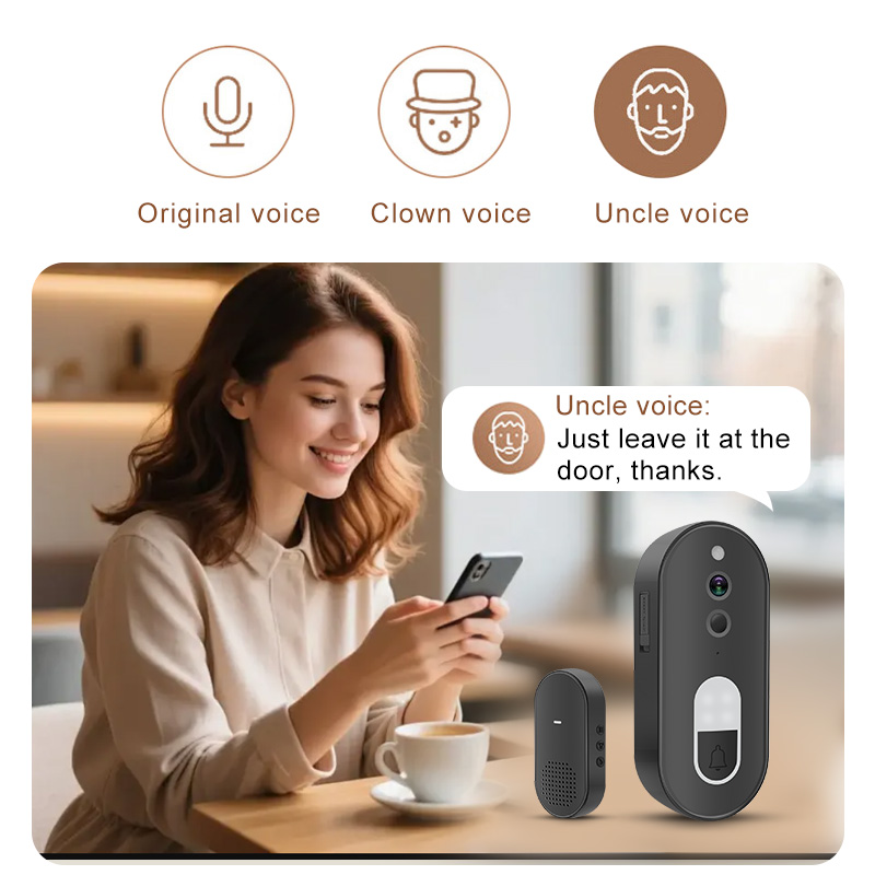 Sonnette vidéo sans fil WiFi T - Home Security Packages avis et prix