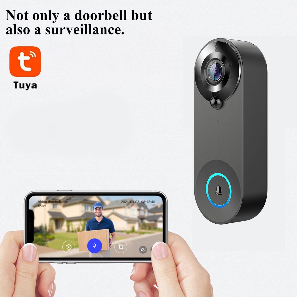 Tuya 1080P sans fil WIFI sonne - Home Security Packages avis et prix
