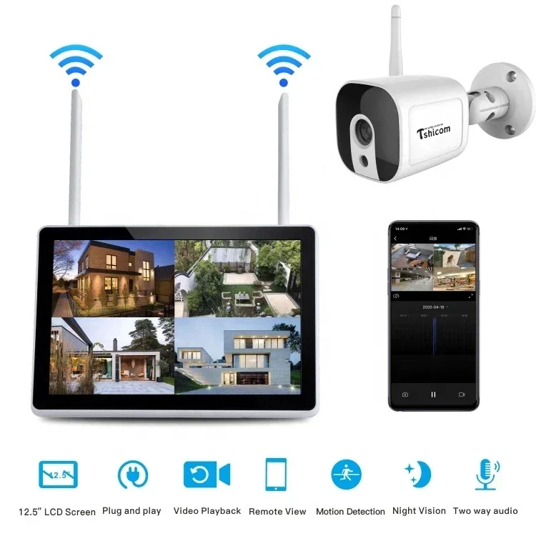 Kit NVR Wi-Fi intelligent TUYA - Home Security Nvr avis et prix