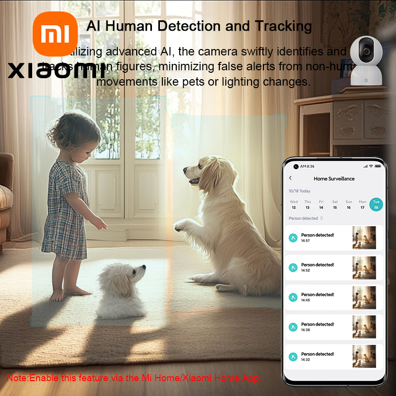 Caméra intelligente Wifi de sé - Home Security Camera 360 Xiaomi avis et prix