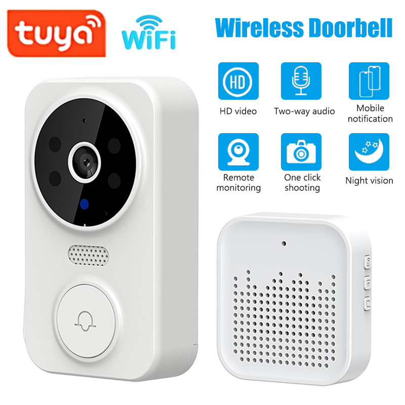 Sonnette vidéo intelligente Wi - Home Security Packages avis et prix