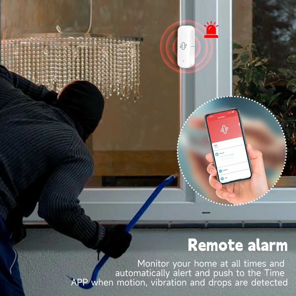 Capteur de vibration intellige - Home Security App avis et prix