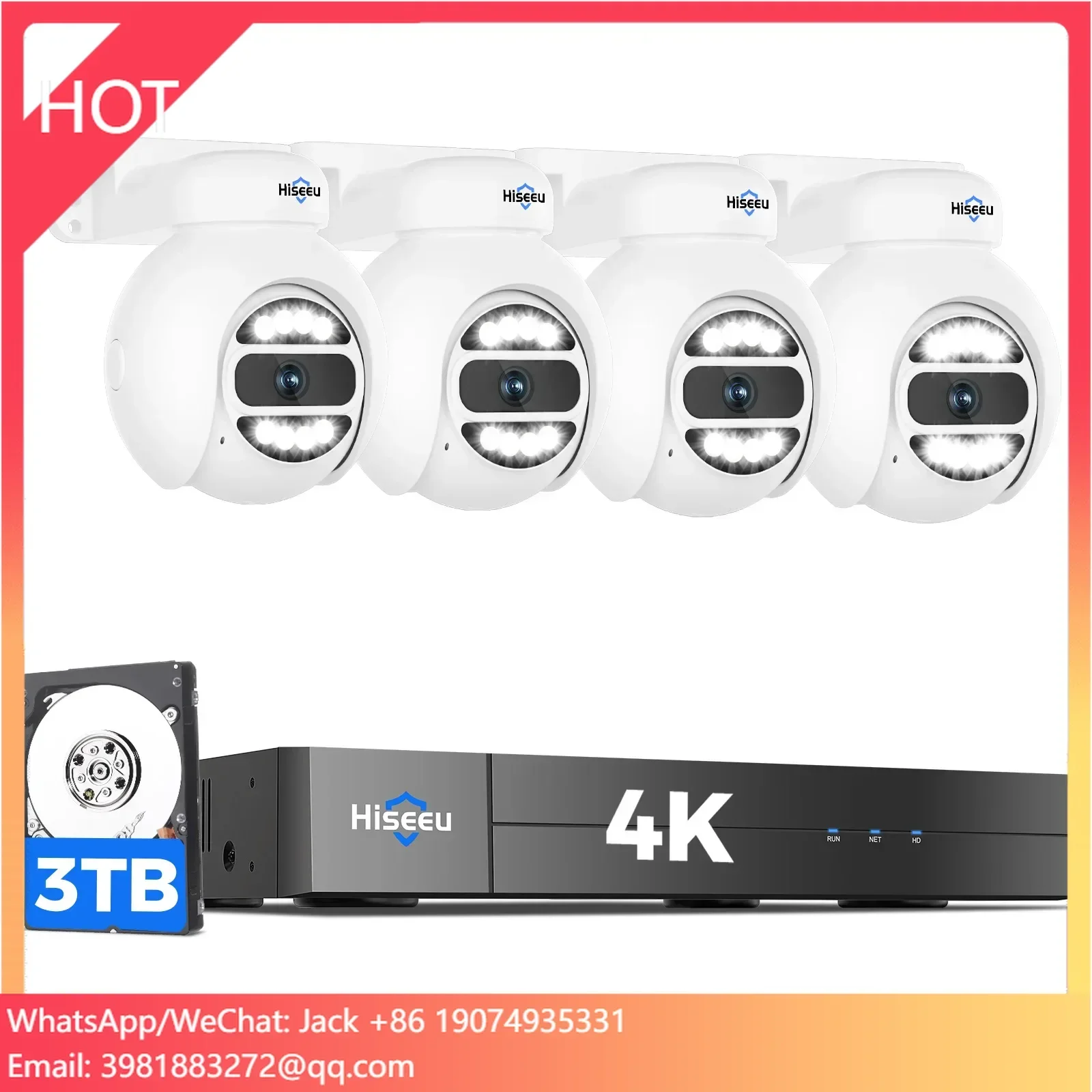 Système de caméra de sécurité  - Home Security Nvr avis et prix