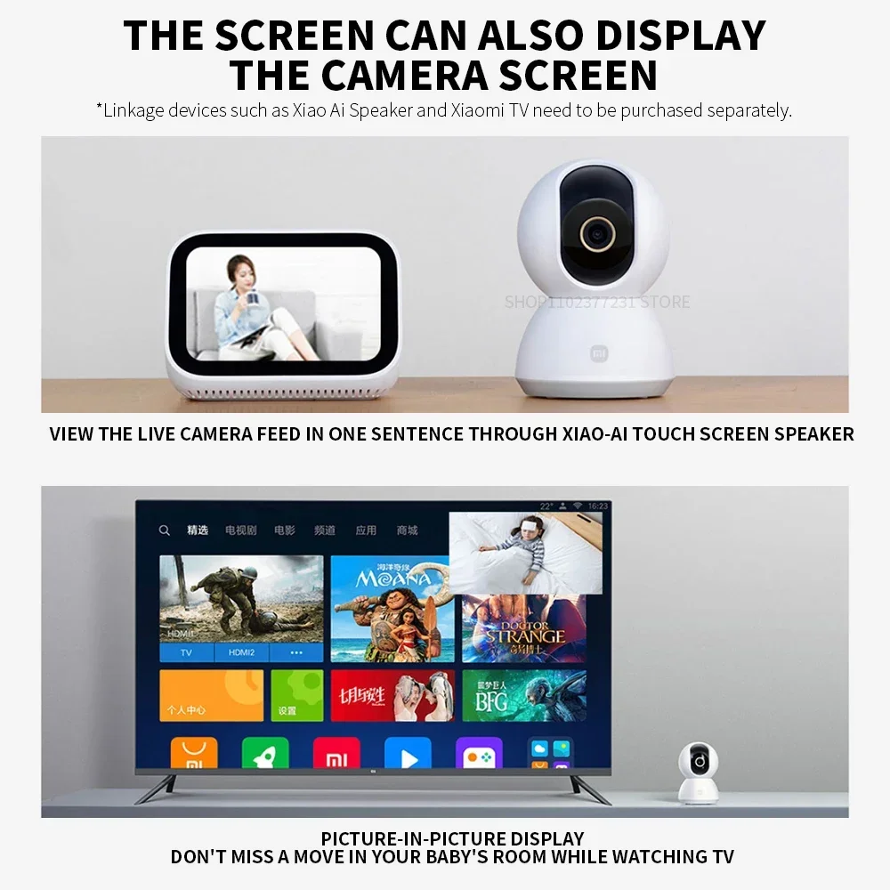 Caméra IP intelligente Xiaomi  - Home Security Camera 360 Xiaomi avis et prix