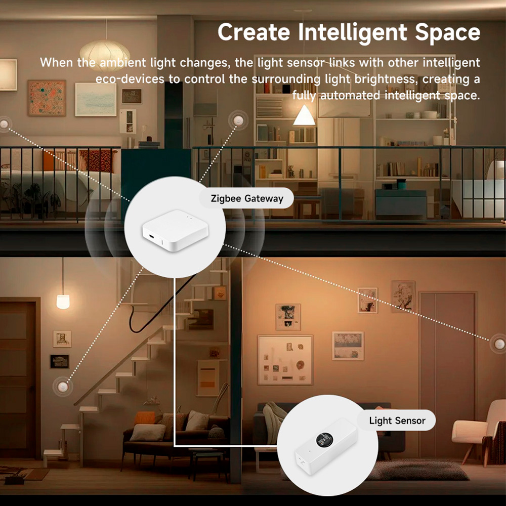 Capteur de luminosité Tuya Zig - Home Security Alexa avis et prix