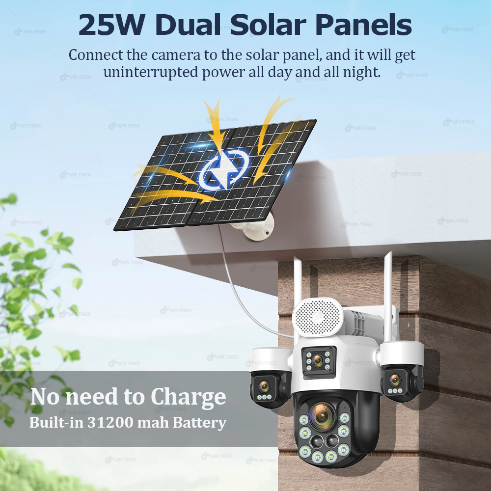 AOV quatre objectifs Surveilla - Home Security Battery avis et prix