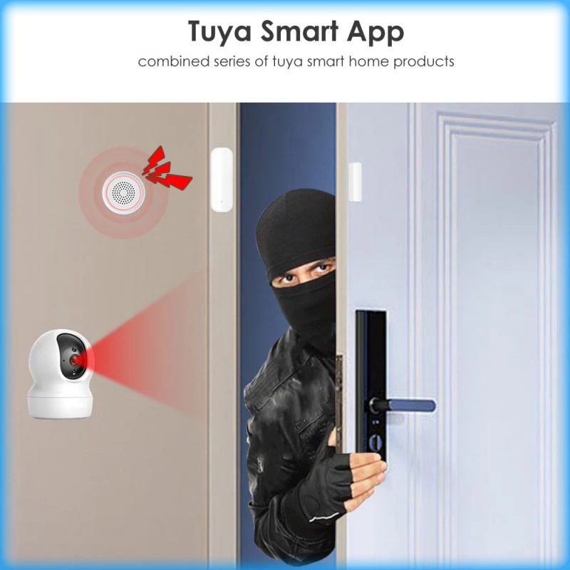 Tuya Wifi capteur de porte int - Home Security Alexa avis et prix