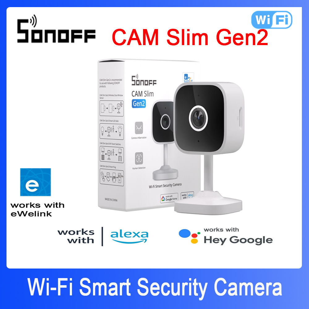 SONOFF CAM Slim Gen2 WiFi camé - Home Security Packages avis et prix