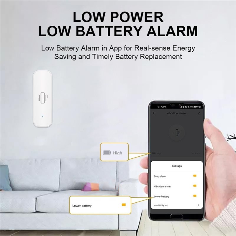 【VALUE MONEY】Capteur de vibrat - Home Security App avis et prix