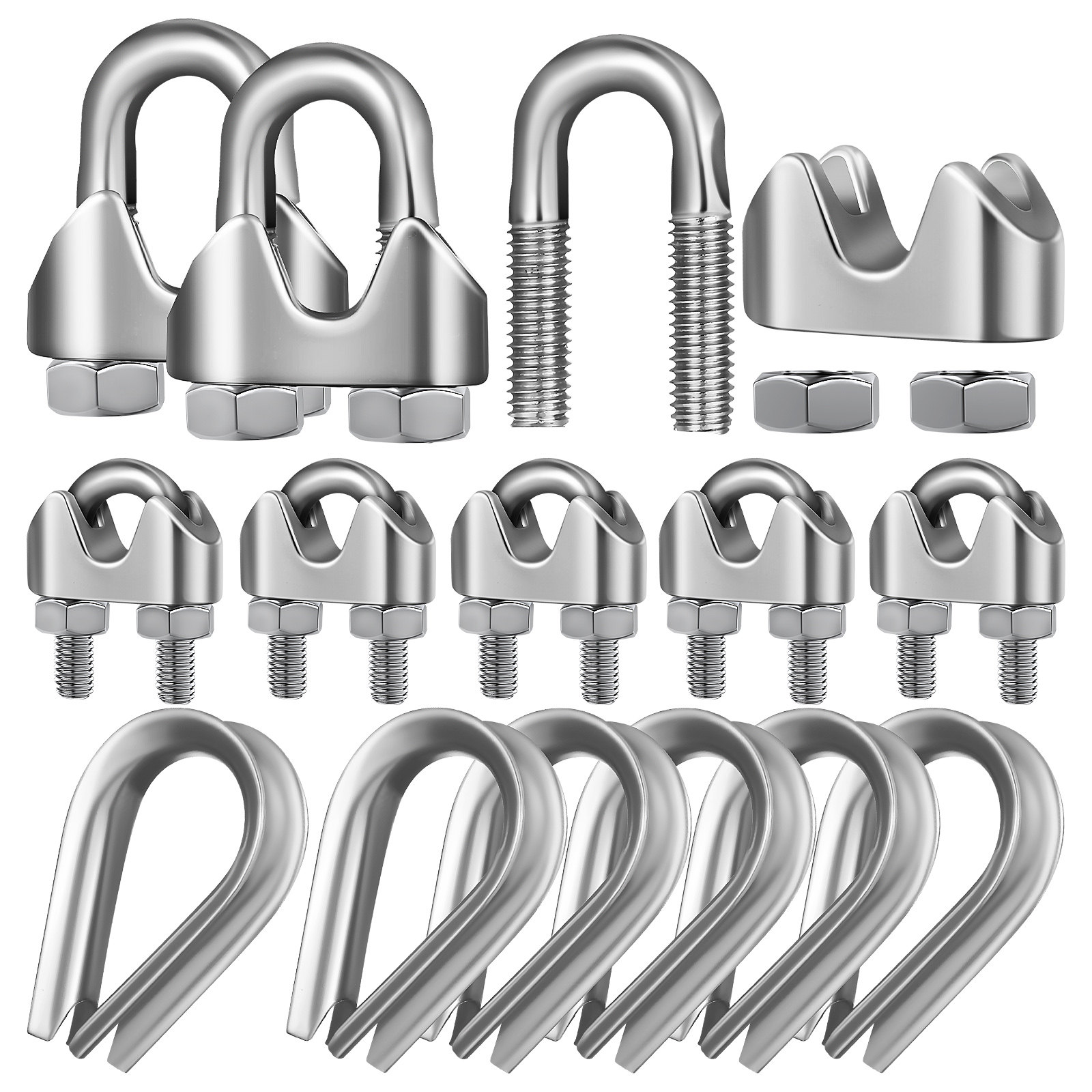 14 pièces, colliers de serrage - Home Security Project avis et prix