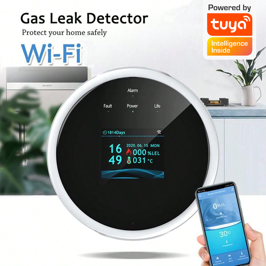 Capteur d'alarme de gaz WiFi 2 - Home Security App avis et prix