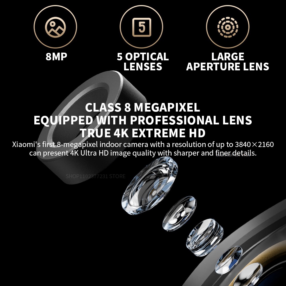 Caméra intelligente Xiaomi C70 - Home Security Camera 360 Xiaomi avis et prix