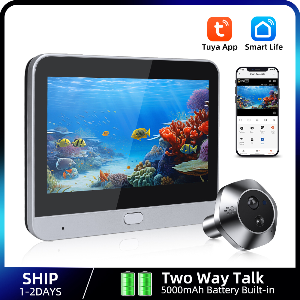 Caméra vidéo judas intelligent - Home Security Packages avis et prix